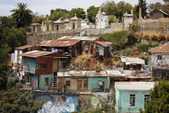 Valparaiso Cemetery slum